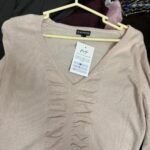 Chompa Mujer Rosa Fruncida Express Talla S