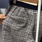 Pantalón de Vestir a Cuadros Zara talla 28