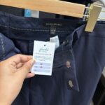 Pantalón de Vestir Azul Marino Banana Republic Hombre talla 36